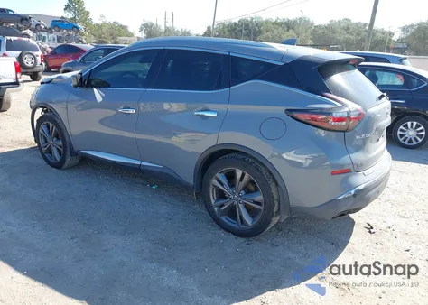2021 Nissan Murano Platinum Fwd from USA, damaged, VIN 5N1AZ2DJXMC107937